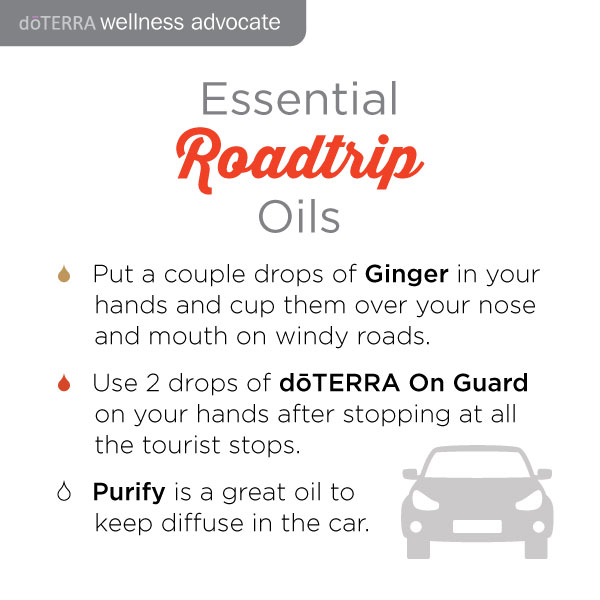 essential roadtrip oils